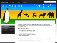 Tablet Screenshot of agrobiofood.cz